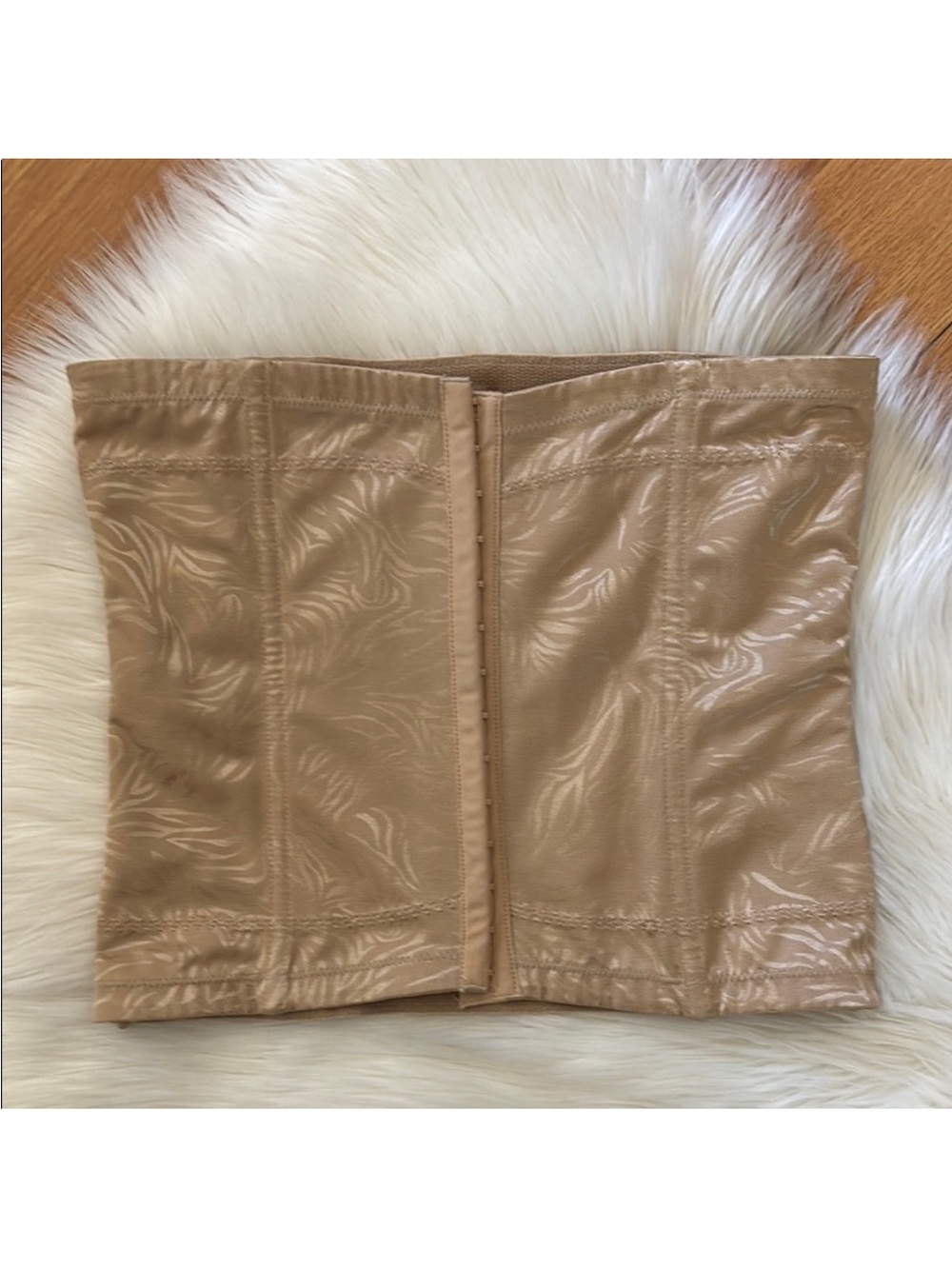 MaidenForm Tan Waist Cincher Corset Size Large